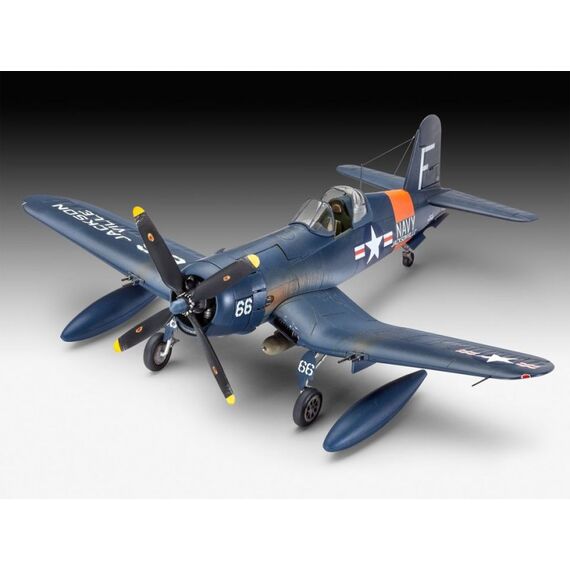 Revell F4U-4 Corsair Starrflügelflugzeug-Modell Montagesatz 1:72, 5 image