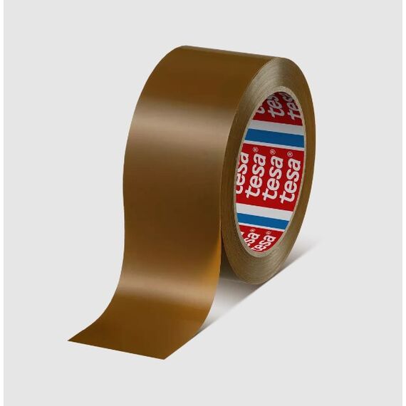 TESA Packband 04124-00093 66mx25mm PVC chamois Für die Nutzung im Innenbereich geeignet Braun