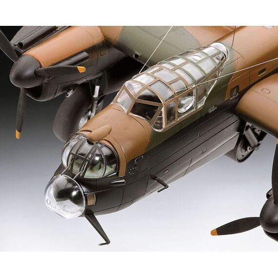 Revell Avro Lancaster DAMBUSTERS Starrflügelflugzeug-Modell Montagesatz 1:72, 4 image