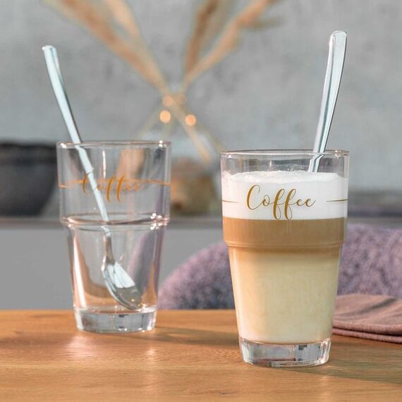 LEONARDO 043477 Kaffeeglas Transparent 2 Stück(e) 410 ml, 2 image