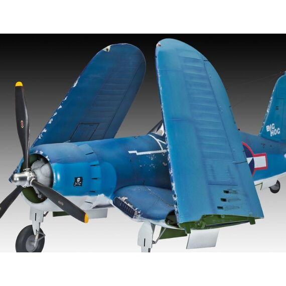 Revell Vought F4U-1A CORSAIR Starrflügelflugzeug-Modell Montagesatz 1:32, 4 image