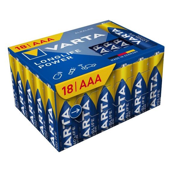 Varta Longlife Power AAA Einwegbatterie Alkali