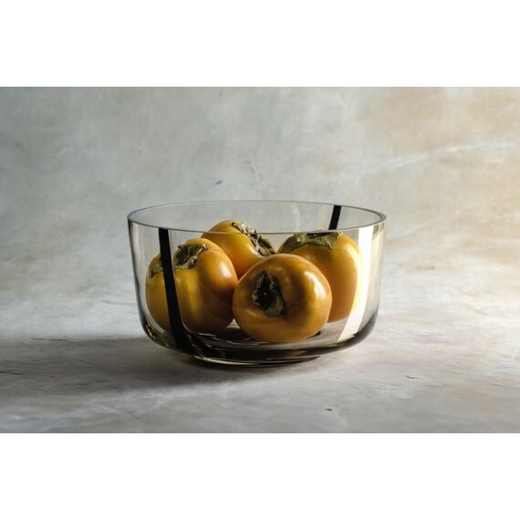 LEONARDO ALVEO Obstschale 2,5 l Rund Glas Graubraun 1 Stück(e), 2 image