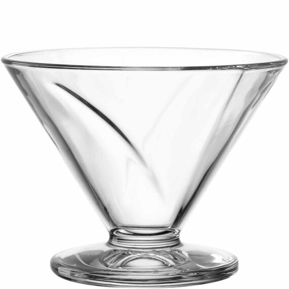 LEONARDO Eisschale aus Glas CONO 270 ml 4er-Set