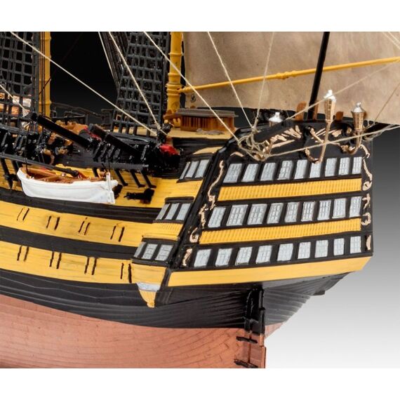 Revell Battle of Trafalgar Modell eines Segelschiffs Montagesatz 1:225, 4 image