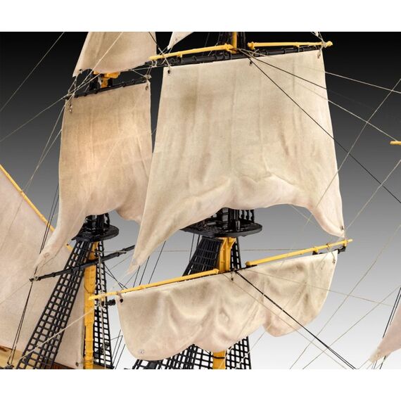 Revell Battle of Trafalgar Modell eines Segelschiffs Montagesatz 1:225, 6 image