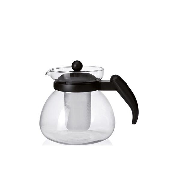 Montana 057839 Teekanne Einzelne Teekanne 1400 ml Schwarz, Transparent