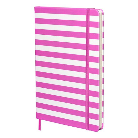Kolma 06.301.20 Notizbuch A5 144 Blätter Weiß, Pink