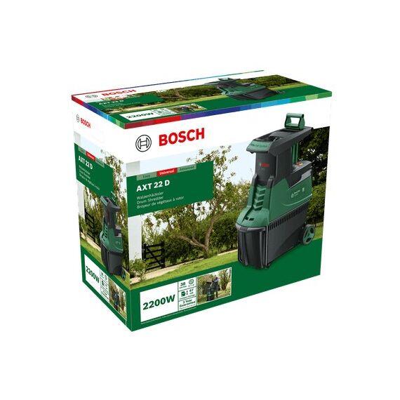 Bosch AXT 22 D Garten-Häcksler 2200 W 53 l Blade, 3 image