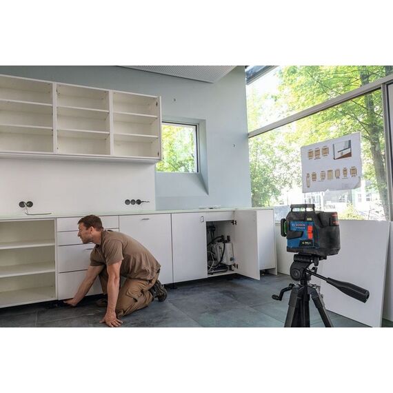 Bosch GLL 12V-100-33 CG Bezugspegel 30 m 500-540 nm (< 10mW), 5 image