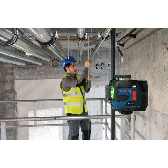 Bosch GLL 12V-100-33 CG Bezugspegel 30 m 500-540 nm (< 10mW), 8 image