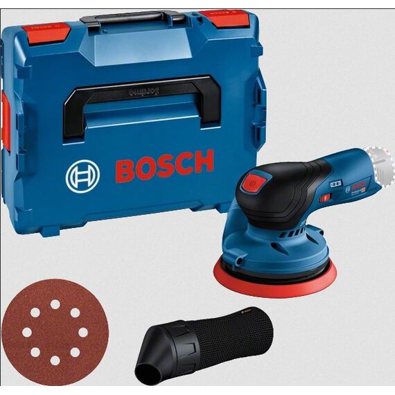 Bosch GEX 12V-125 Professional Tellerschleifer 10000 RPM 20000 OPM Schwarz, Blau, Rot, 3 image
