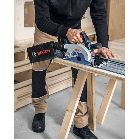 Bosch GKS 18V-57-2 GX 16,5 cm Schwarz, Blau 5000 RPM, 7 image