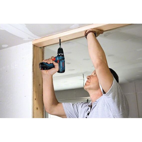 Bosch GSR 10,8-2-LI Professional Ohne Schlüssel Schwarz, Blau, Rot, 2 image