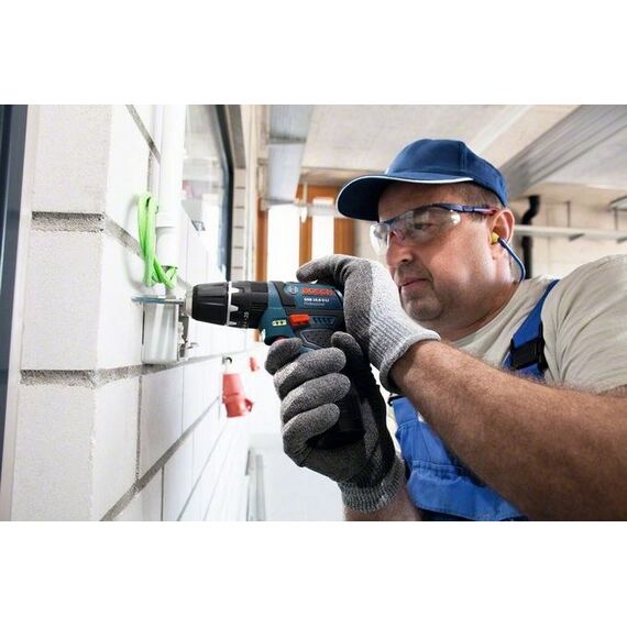 Bosch GSB 10,8-2-LI Professional Ohne Schlüssel Schwarz, Blau, Rot, 4 image
