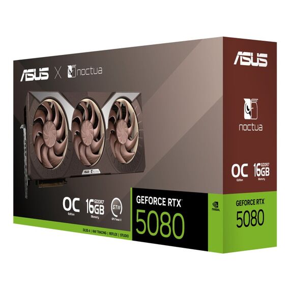 ASUS RTX5080-O16G-NOCTUA NVIDIA GeForce RTX 5080 16 GB GDDR7, 10 image