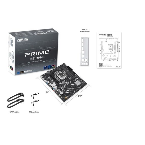 ASUS PRIME H810M-E-CSM Intel H810 LGA 1851 (Socket V1) micro ATX, 4 image