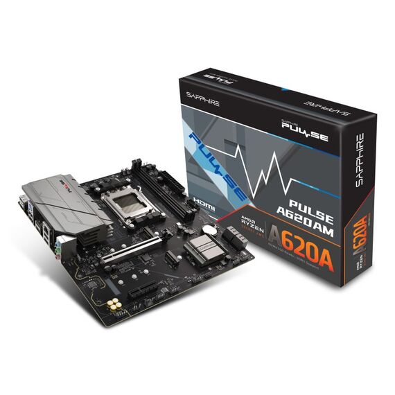 Sapphire PULSE A620AM AMD A620A Sockel AM5 micro ATX, 3 image