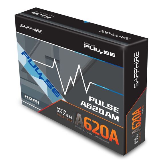 Sapphire PULSE A620AM AMD A620A Sockel AM5 micro ATX, 5 image