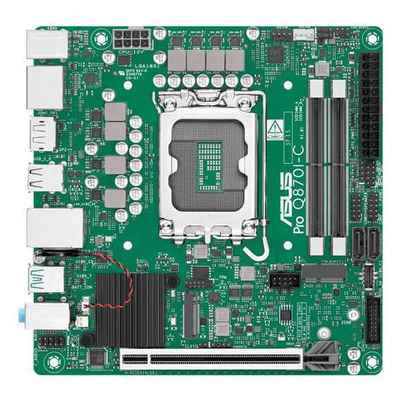 ASUS PRO Q870I-C-CSM Intel Q870 LGA 1851 (Socket V1) mini ITX