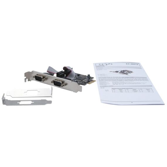 EXSYS EX-46012 Schnittstellenkarte/Adapter Eingebaut Seriell, 3 image