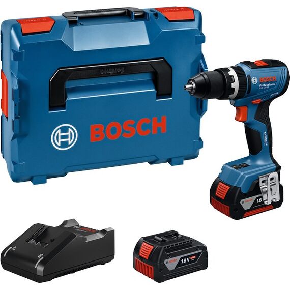 Bosch GSR 18V-65 Professional 2100 RPM Schlüssel 1,06 kg Schwarz, Blau