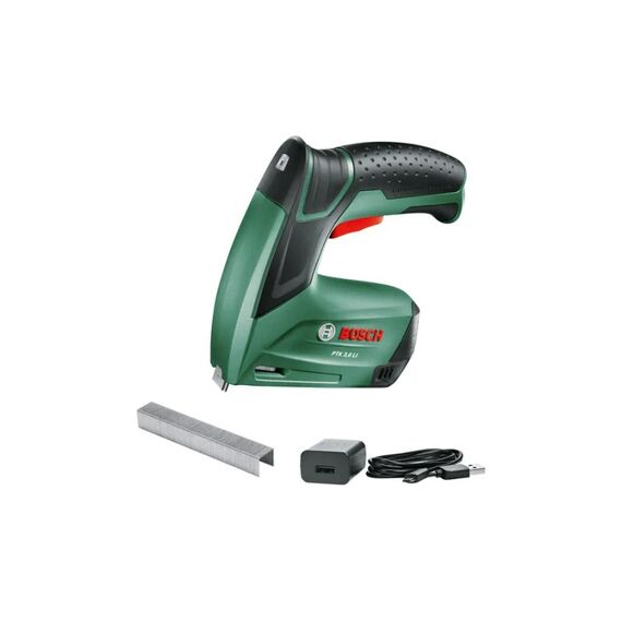 Bosch 0 603 968 200 Elektrischer Tacker Dauerhafte Klammern Heften Pinnen, 8 image