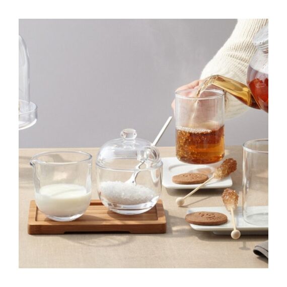 LEONARDO 061141 Zuckerdose Transparent Glas