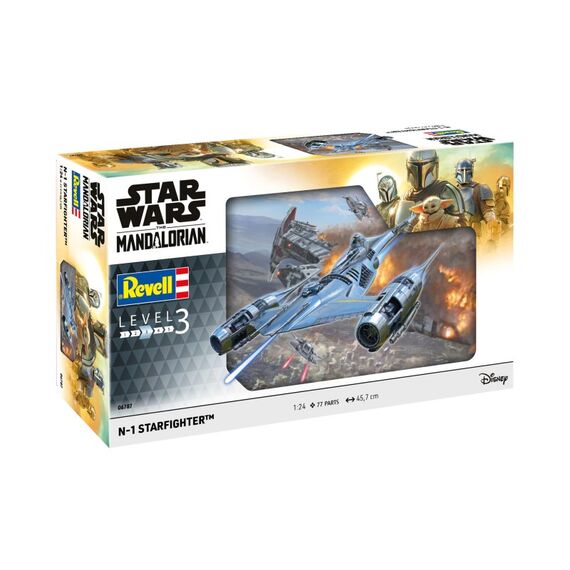 Revell N1 Starfighter Spaceship model Montagesatz 1:24, 9 image