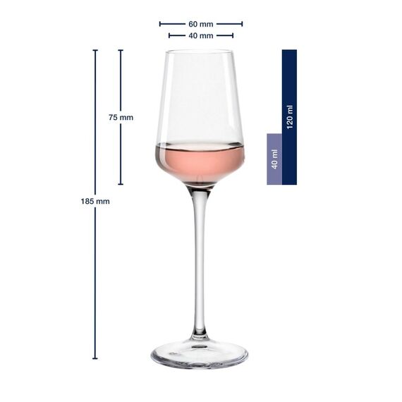 LEONARDO PUCCINI 120 ml Rosé-Glas, 2 image