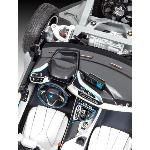 Revell BMW i8 Luxusauto-Modell Montagesatz 1:24, 5 image