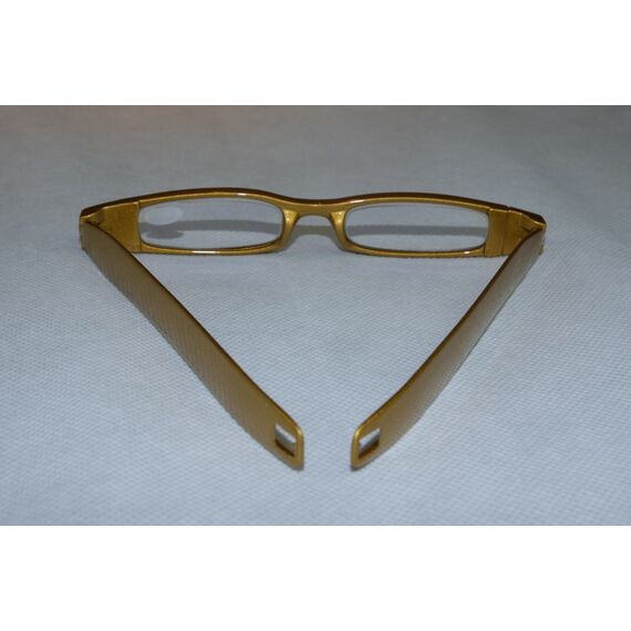 Figoline Jubilie Unisex Rechteck Vollrand Gold, 2 image