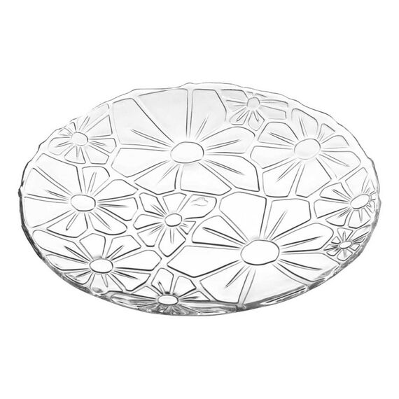 LEONARDO 077055 Teller Platzteller Rund Glas Transparent 1 Stück(e)