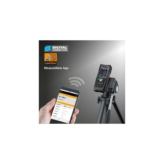 Laserliner Master Gi8 Laser-Distanzmessgerät Schwarz, Grün 40 m, 2 image