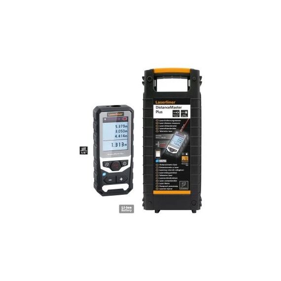 Laserliner DistanceMaster Plus Laser-Distanzmessgerät Schwarz, Grau, Weiß 100 m, 3 image
