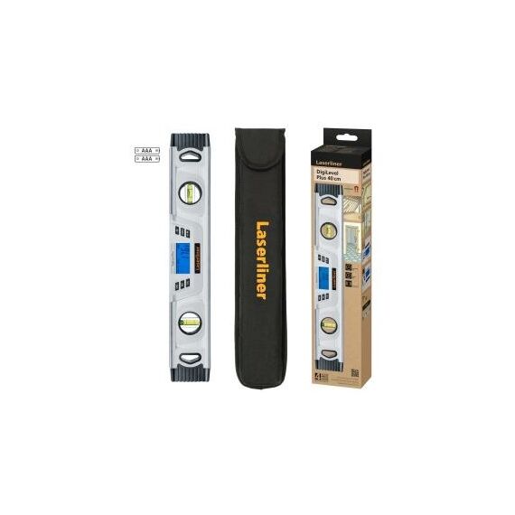 Laserliner DigiLevel Plus 40 Wasserwaage 0,4 m Weiß, Farbe: Weiß, Länge: 0,4 m, 3 image