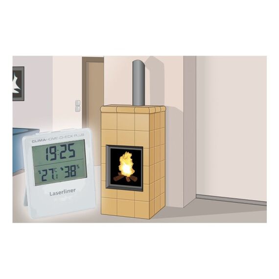 Laserliner ClimaHome-Check Plus Drinnen Elektronisches Hygrometer Weiß, 6 image