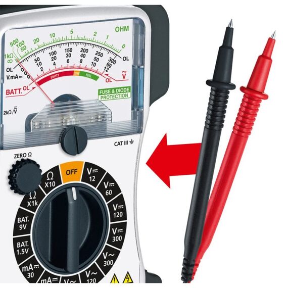 Laserliner -Home Multimeter Analoges Multimeter, 4 image