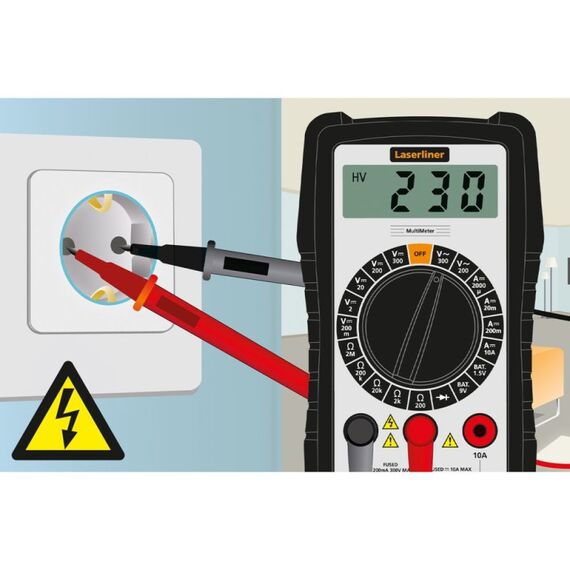 Laserliner Multimeter Digitales Multimeter, 6 image