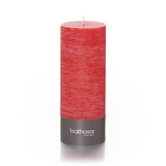 Balthasar 083494.001 Wachskerze Zylinder Rot 1 Stück(e), Farbe: Rot