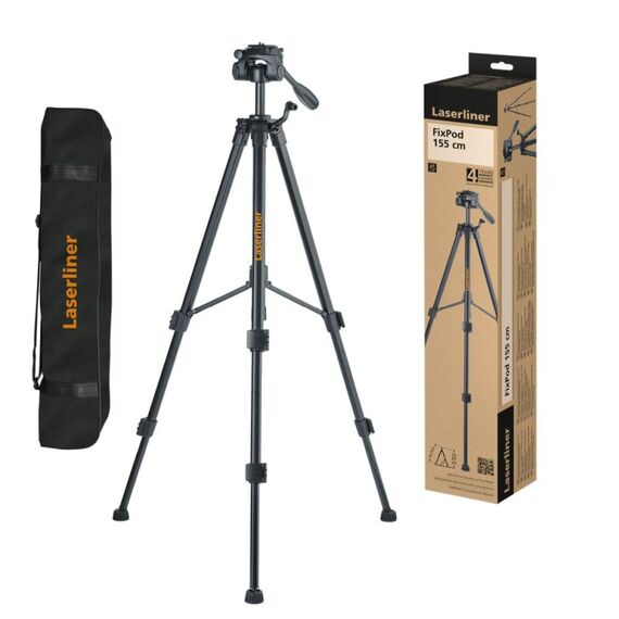 Laserliner FixPod 155 cm Stativ Laserebene 3 Bein(e) Schwarz, 2 image