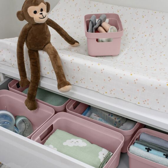Sigma home 09300624 Aufbewahrungsbox Rechteckig Pink, Farbe: Pink, 2 image