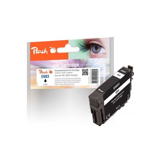 Peach 321140 Druckerpatrone 1 Stück(e) Kompatibel Standardertrag Schwarz