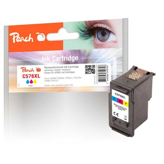 Peach Druckkopf XL color kompatibel zu Canon CL-576XL, 5441C001