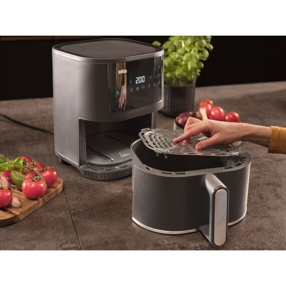 Braun MultiFry 3 Einzelbild 4,3 l Eigenständig 1500 W Heißluftfritteuse Schwarz, 4 image