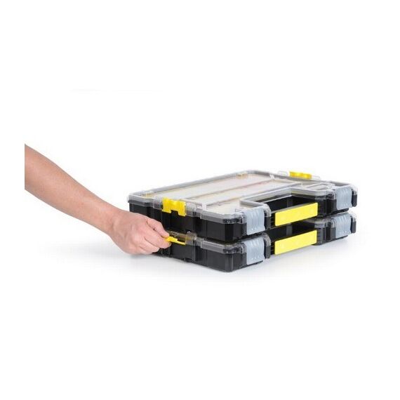Stanley 1-97-517 Kleinteil/Werkzeugkasten Schwarz, Transparent, Gelb, 4 image