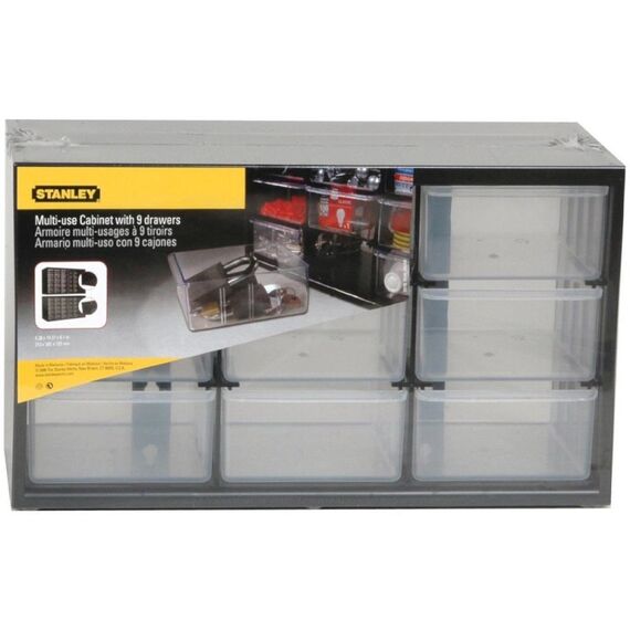 Stanley 1-97-525 Zubehör für Aufbewahrungsbox Schwarz, Transparent Teiler-Set