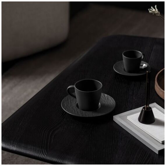 Villeroy & Boch 10-4239-1310 Untertasse Porzellan Schwarz, Grau 1 Stück(e)