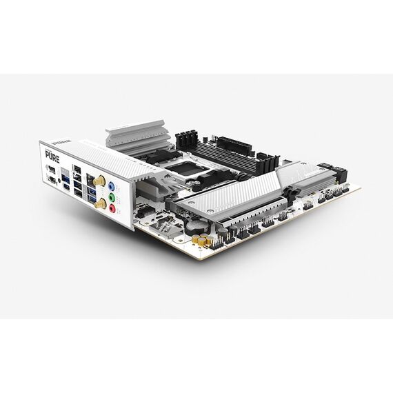 Sapphire N-- PURE B850M WIFI 1xHDMI 1.4 1xDP 1.2 AMD B850 Sockel AM5 micro ATX, 2 image