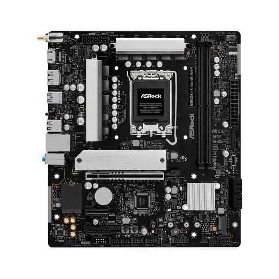 Asrock B860M-X Gen5 WiFi Intel B860 LGA 1851 (Socket V1) micro ATX, 2 image